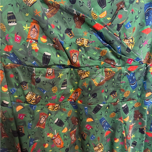 Disney Parks Trader Sam's Surplice Sundress 2X - Picture 3 of 5